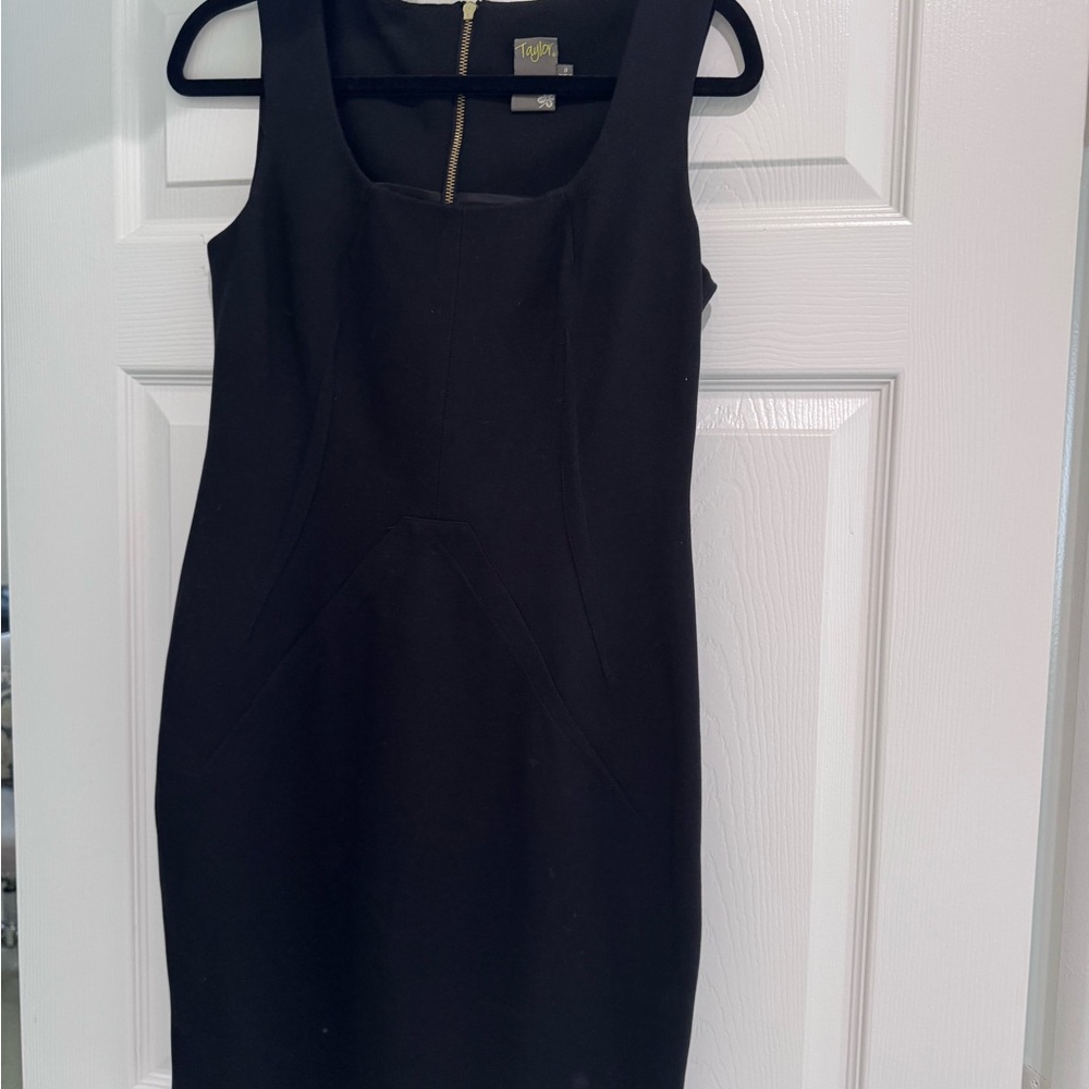 Elegant Black Sleeveless Dress